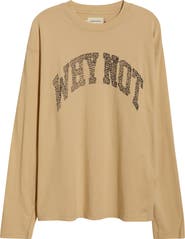 HONOR THE GIFT Why Not Long Sleeve Graphic T-Shirt