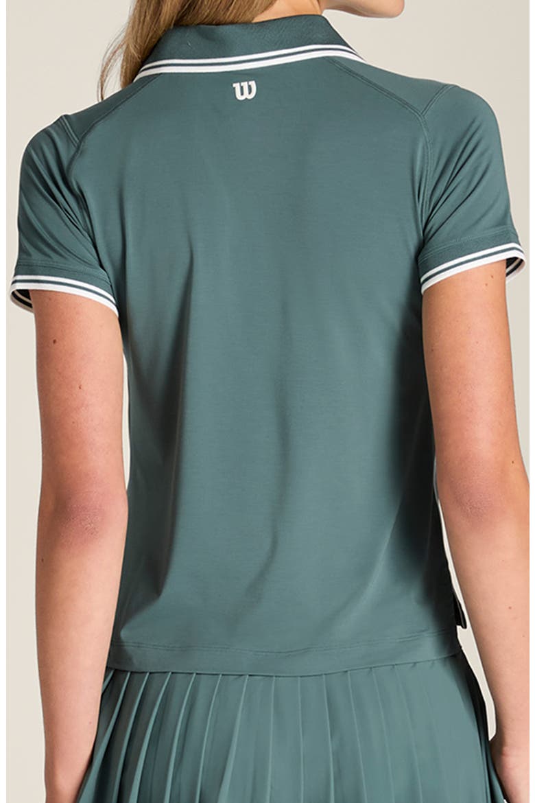 Club Performance Polo, Alternate, color, ATLANTIC