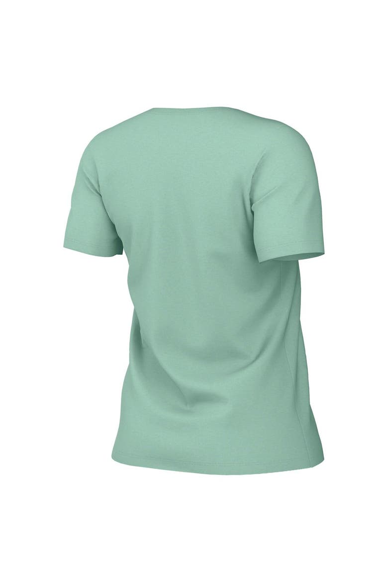 Women's Nike Mint Charlotte Hornets 2022/23 City Edition Essential V-Neck T-Shirt, Alternate, color, Mint