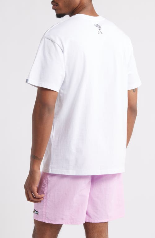 Billionaire Boys Club Helmet Graphic T-shirt In White