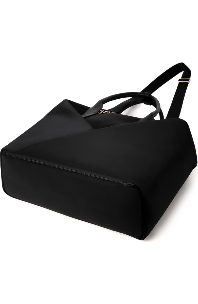 Lux and Nyx Origami Crossbody Handbag, Alternate, color, Black + Gold