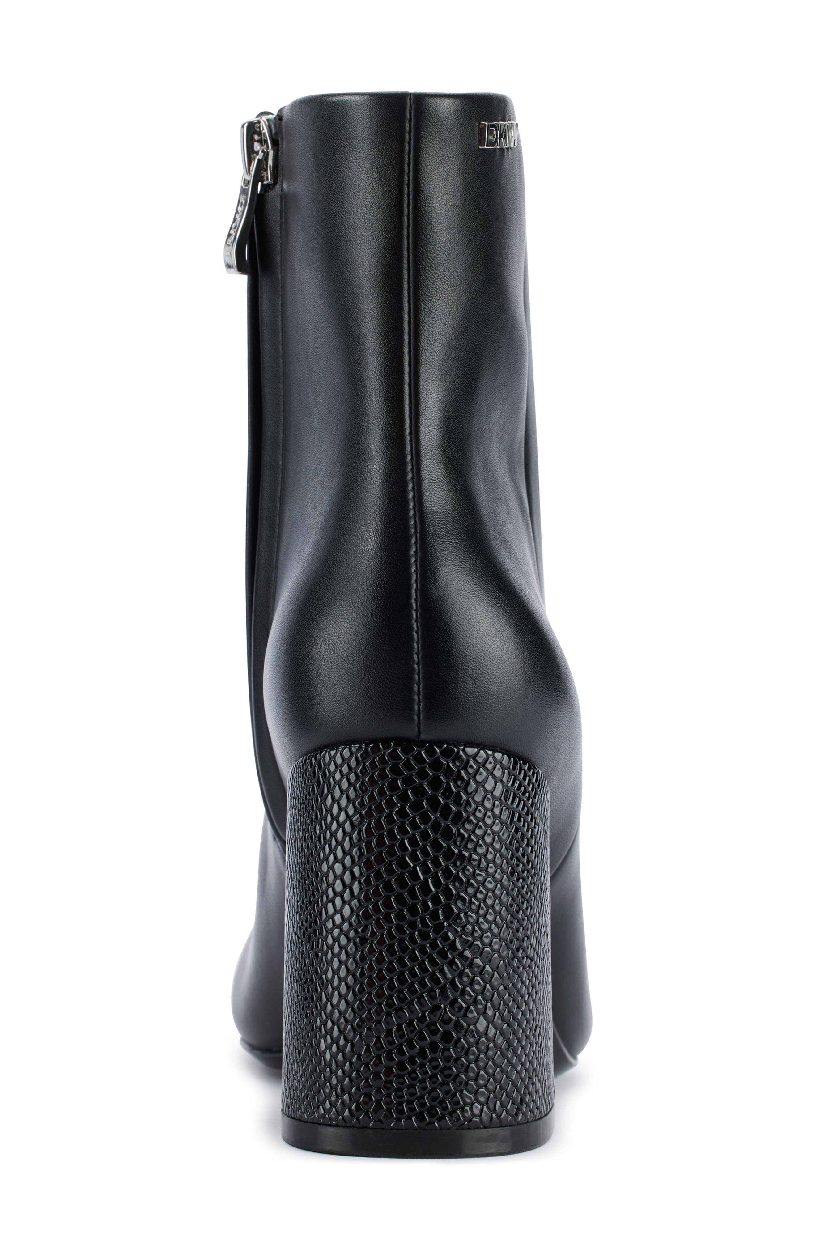 DKNY Steph Square Toe Bootie, Alternate, color, 