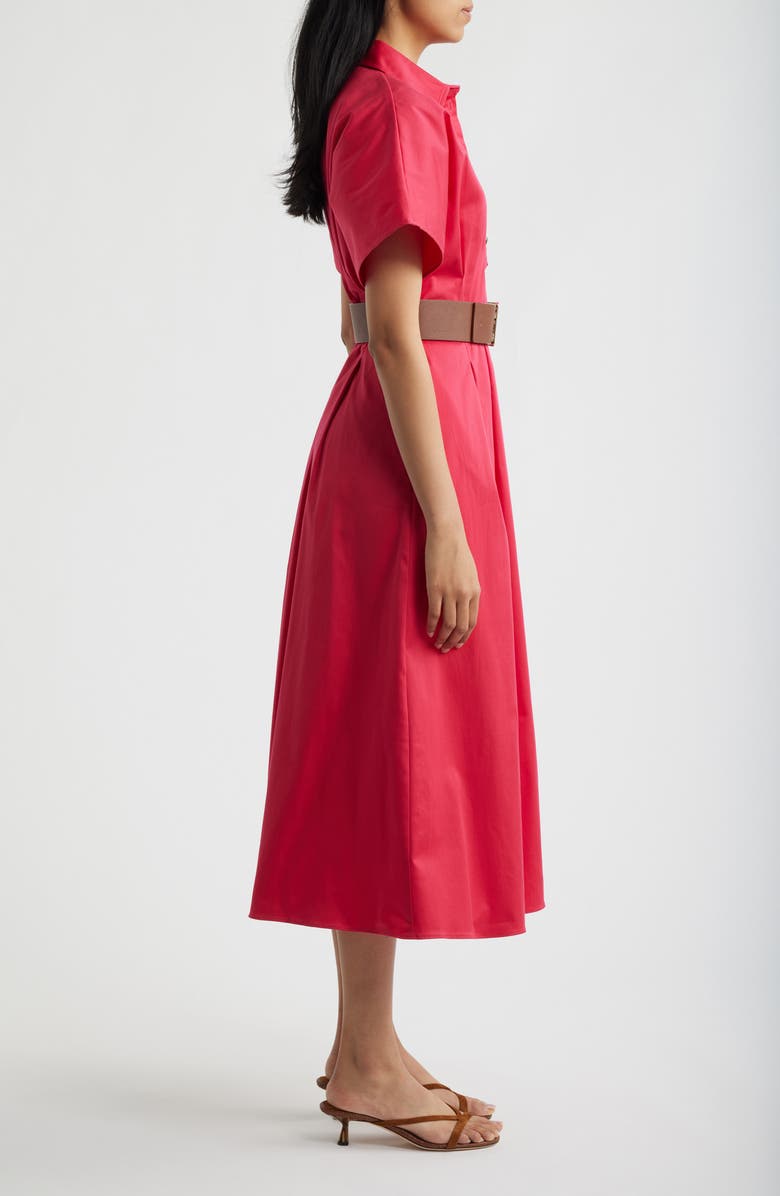 Anne Klein Pleated Shirtdress, Alternate, color,
