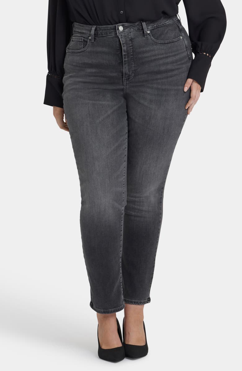 NYDJ Sheri High Waist Slim Jeans, Main, color, Gloomy Marais