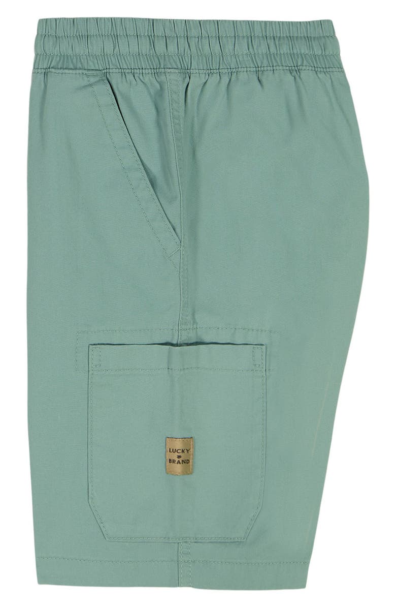 Lucky Brand Kids' Pull-On Cargo Shorts, Alternate, color, Mineral Blue