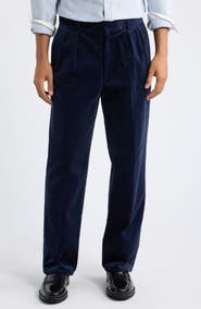 ROWING BLAZERS Henry Pleated Corduroy Pants