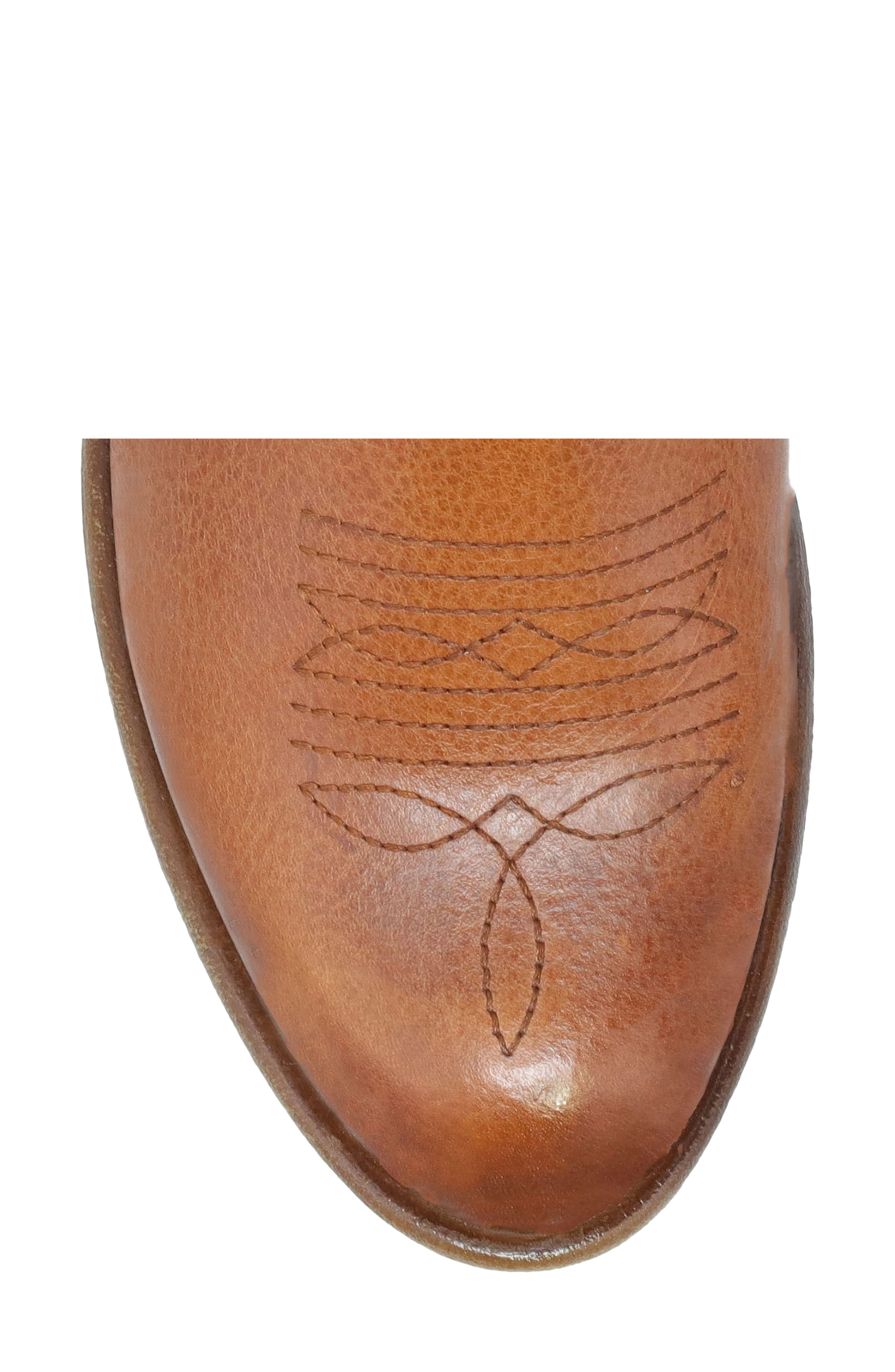 Carlitos Western Bootie, Alternate, color, BRANDY