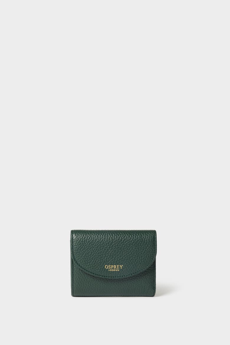 The Core Small Leather Matinee Purse, Main, color, Forest
