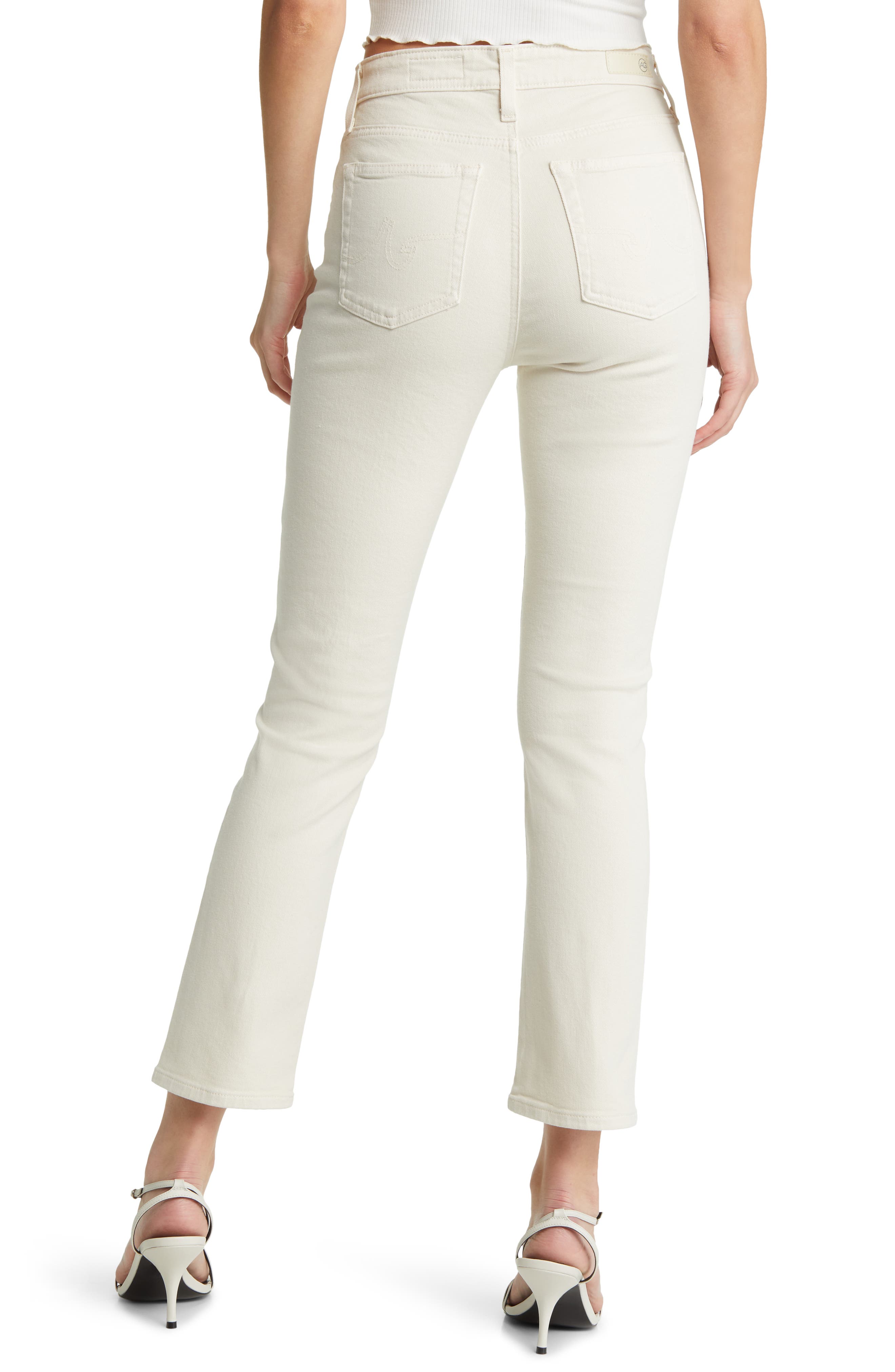 Mari High Waist Ankle Straight Leg Jeans - image 2