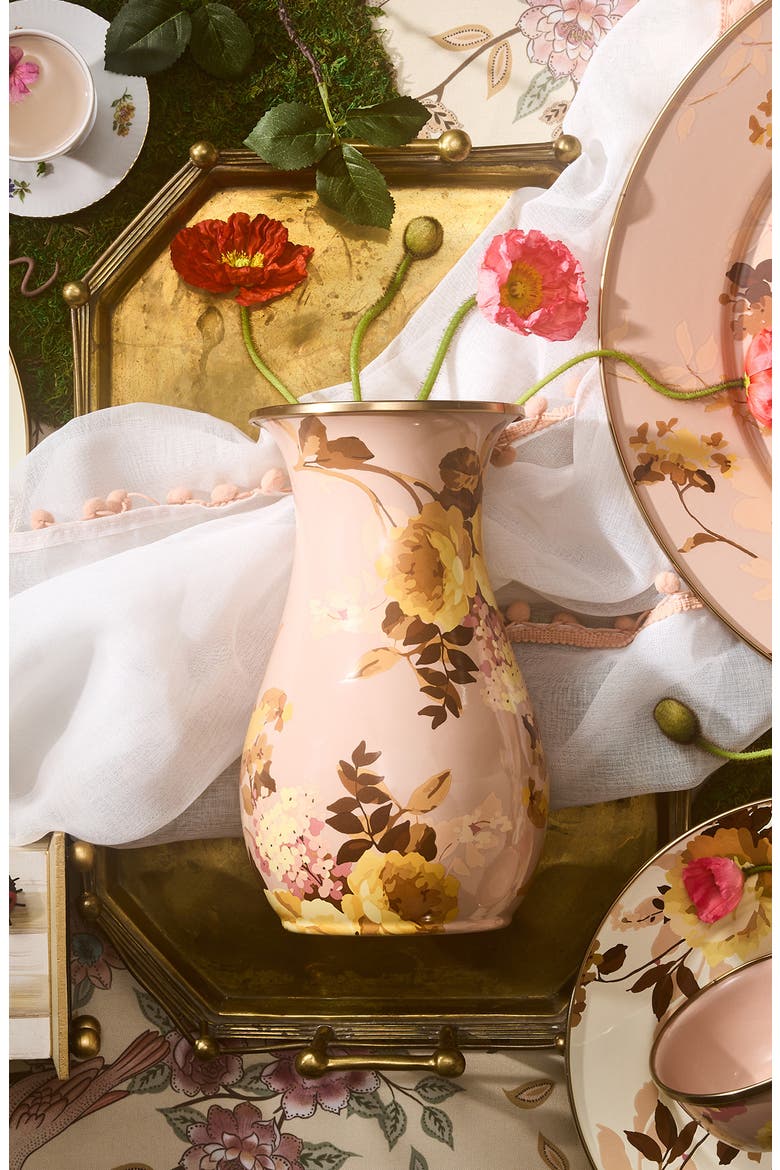 Wild Rose Mauve Tall Vase, Alternate, color, MAUVE