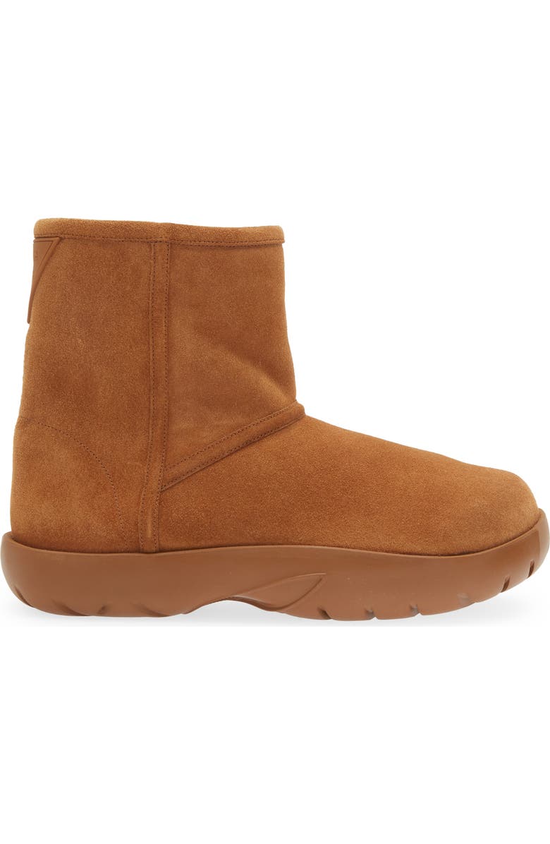 Bottega Veneta Snap Genuine Shearling Ankle Boot, Alternate, color,