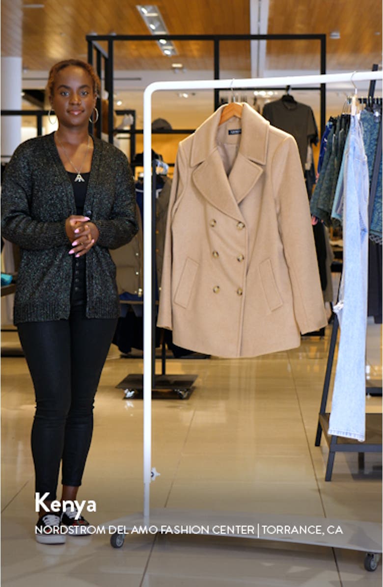 Martingale Wool Blend Peacoat, sales video thumbnail