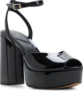 ALDO Monnae Ankle Strap Peep Toe Platform Sandal