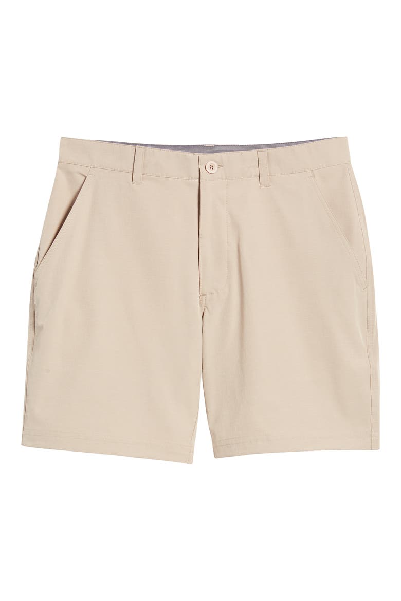 Ethan Flat Front Golf Shorts, Alternate, color, TAN