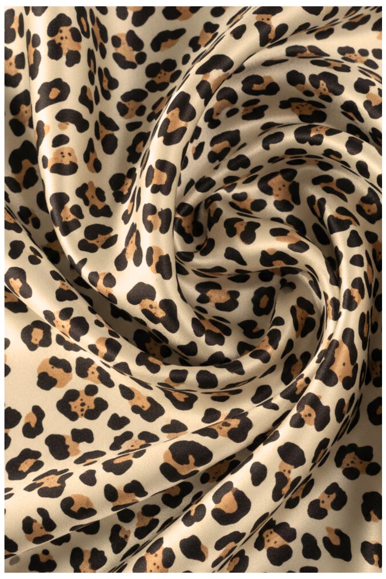 Silk Sleep Mask, Alternate, color, LEOPARD