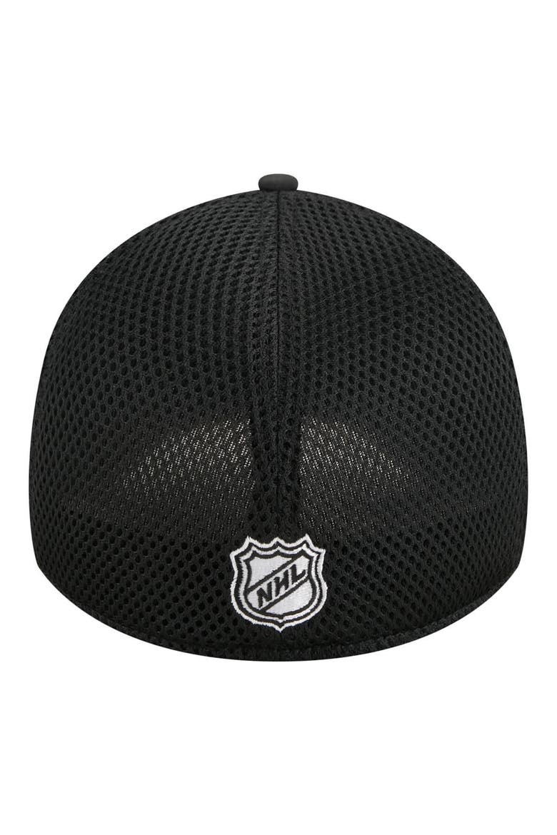 Men's New Era  Black Boston Bruins Logo 39THIRTY Flex Hat, Alternate, color, Black