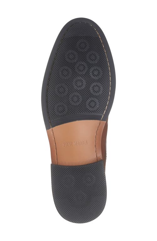 Steve Madden Espen Plain Toe Derby In Cognac