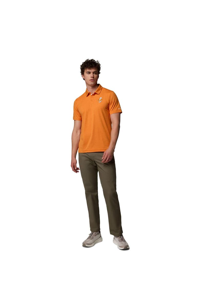 Columbia Men's Columbia Tennessee Orange Tennessee Volunteers Tech Trail Polo, Alternate, color, Tennessee Orange