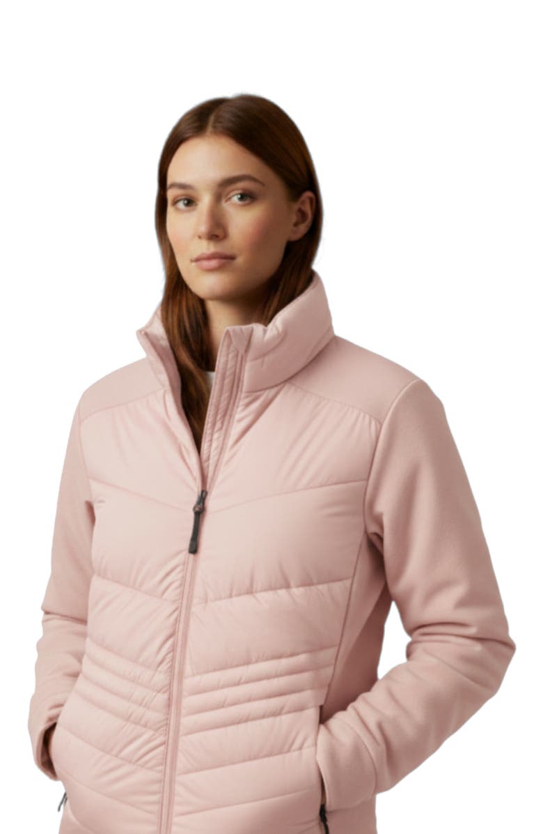 CANADA WEATHER GEAR Women's Hybrid Puffer Jacket, Main, color, Festival Bloom