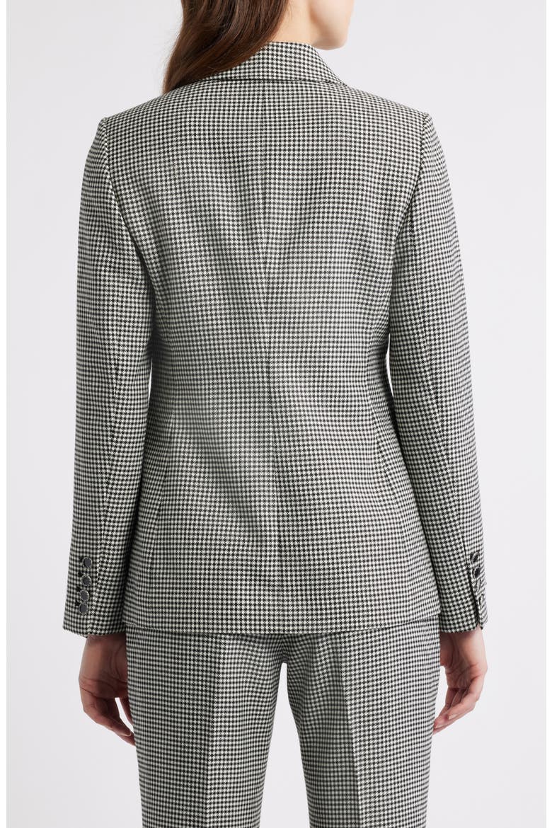 The Greta Check Wool Blend Jacket, Alternate, color, BLACK AND WHITE CHECK