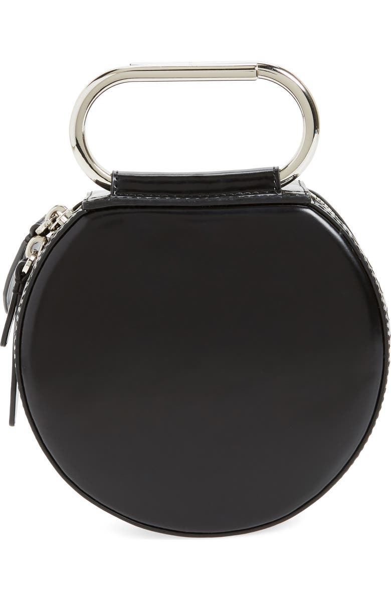 3.1 Phillip Lim Alix Leather Circle Clutch, Alternate, color,
