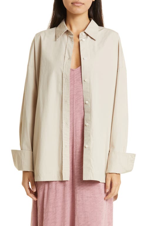 ATM Anthony Thomas Melillo Cotton Poplin Button-Up Shirt in Linen  product