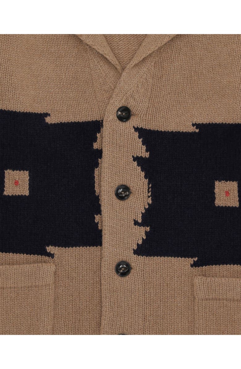 Fortela Faustop Cashmere Cardigan, Alternate, color, Camel