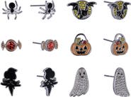 Hallmark Halloween 6pk Stud Earrings