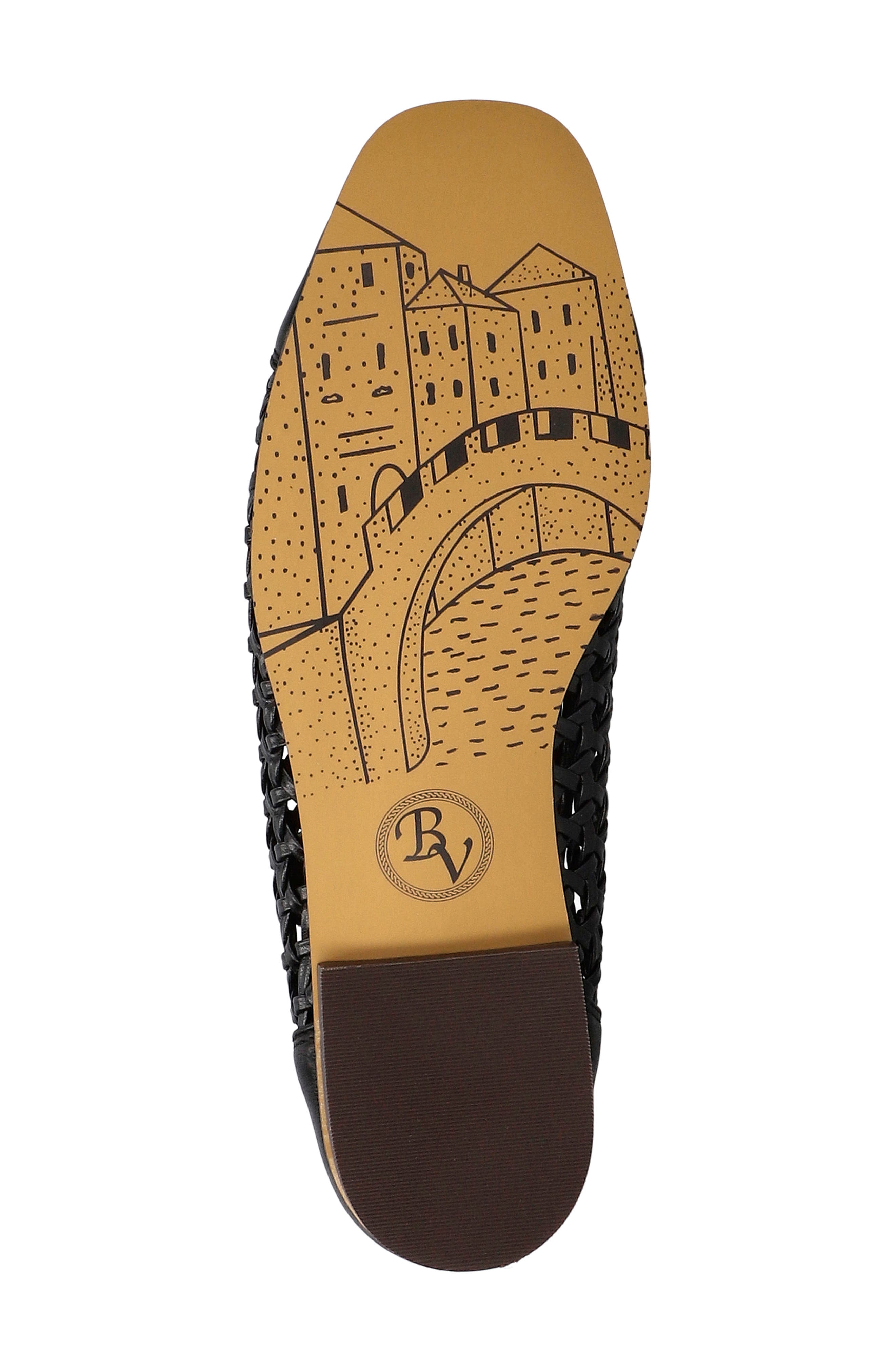 Bella Vita Beloved Flat, Alternate, color, Black