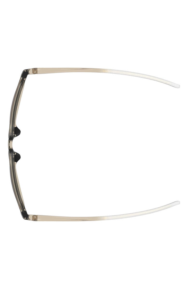 Under Armour 57mm Mirrored Round Sunglasses, Alternate, color, Beige