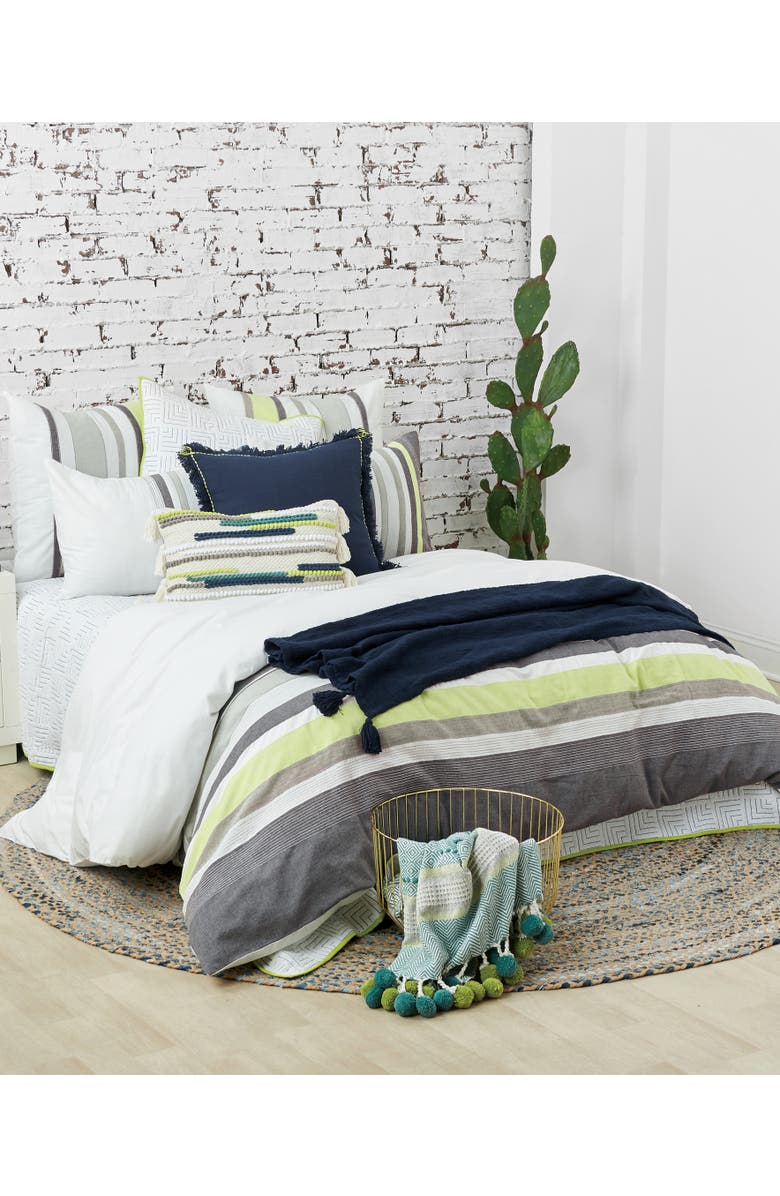 carol & frank Jones King Duvet Cover, Alternate, color, White