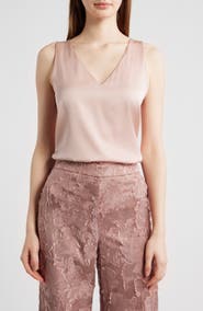 KOBI HALPERIN Sailor Stretch Silk Shell