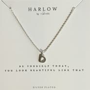 Nashelle Initial Charm Necklace