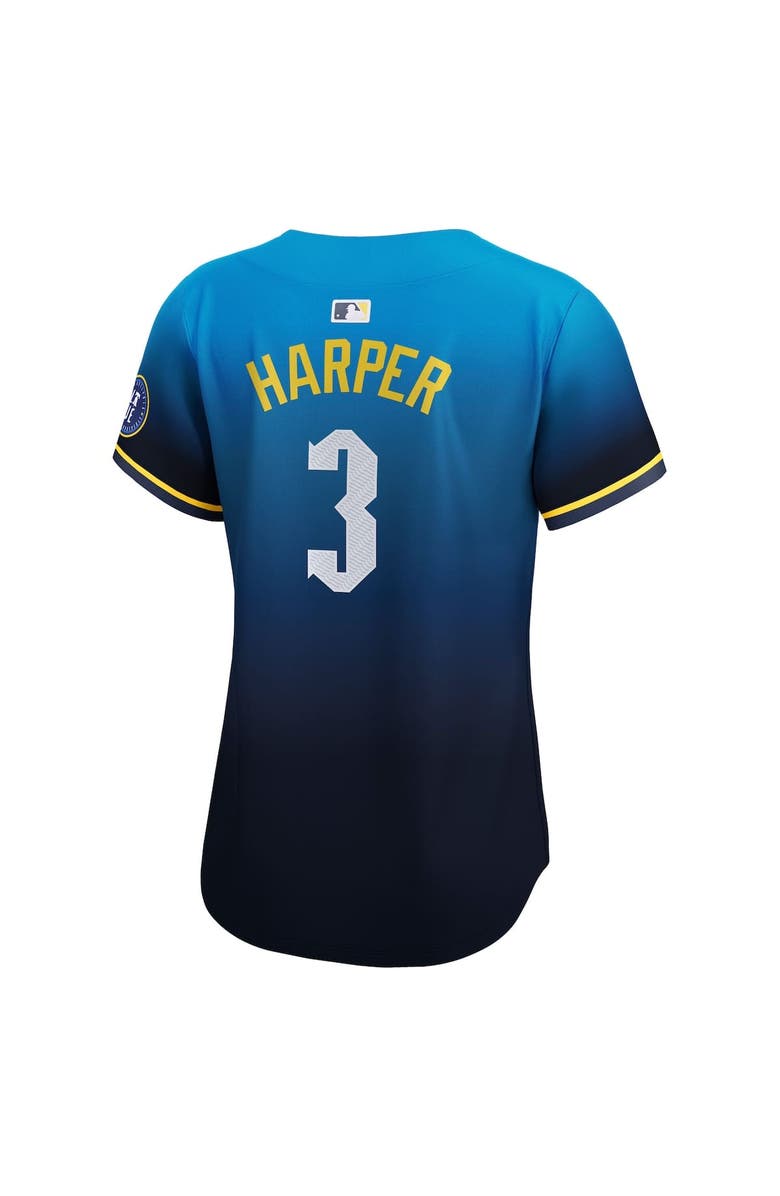 Nike Women's Nike Bryce Harper Blue Philadelphia Phillies City Connect Limited Player Jersey, Alternate, color,
