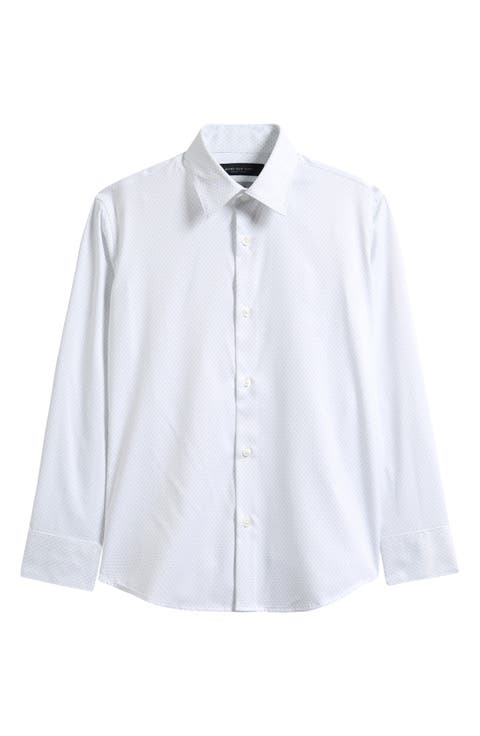 Kids' Mini Dot Dress Shirt (Big Kid)