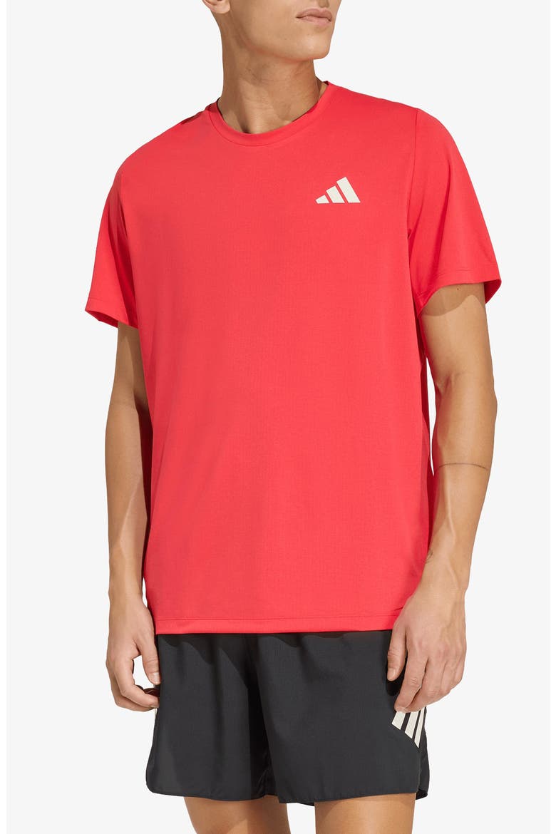 Climacool Graphic T-Shirt, Main, color, PURE RUBY