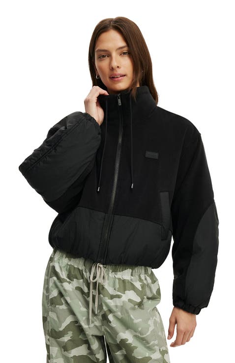 Women's Active Polar Fleece Padded Jacket