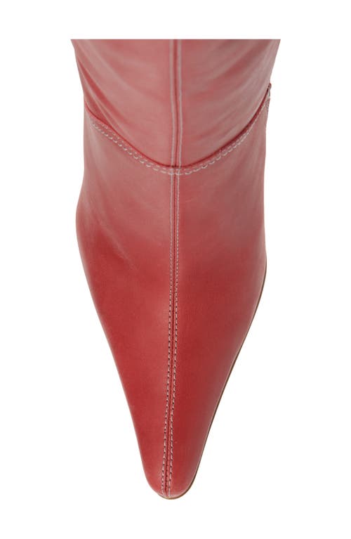 Jeffrey Campbell Dotty Boot In Red