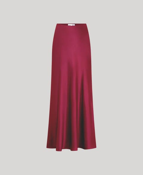 Blaire Maxi Satin Skirt