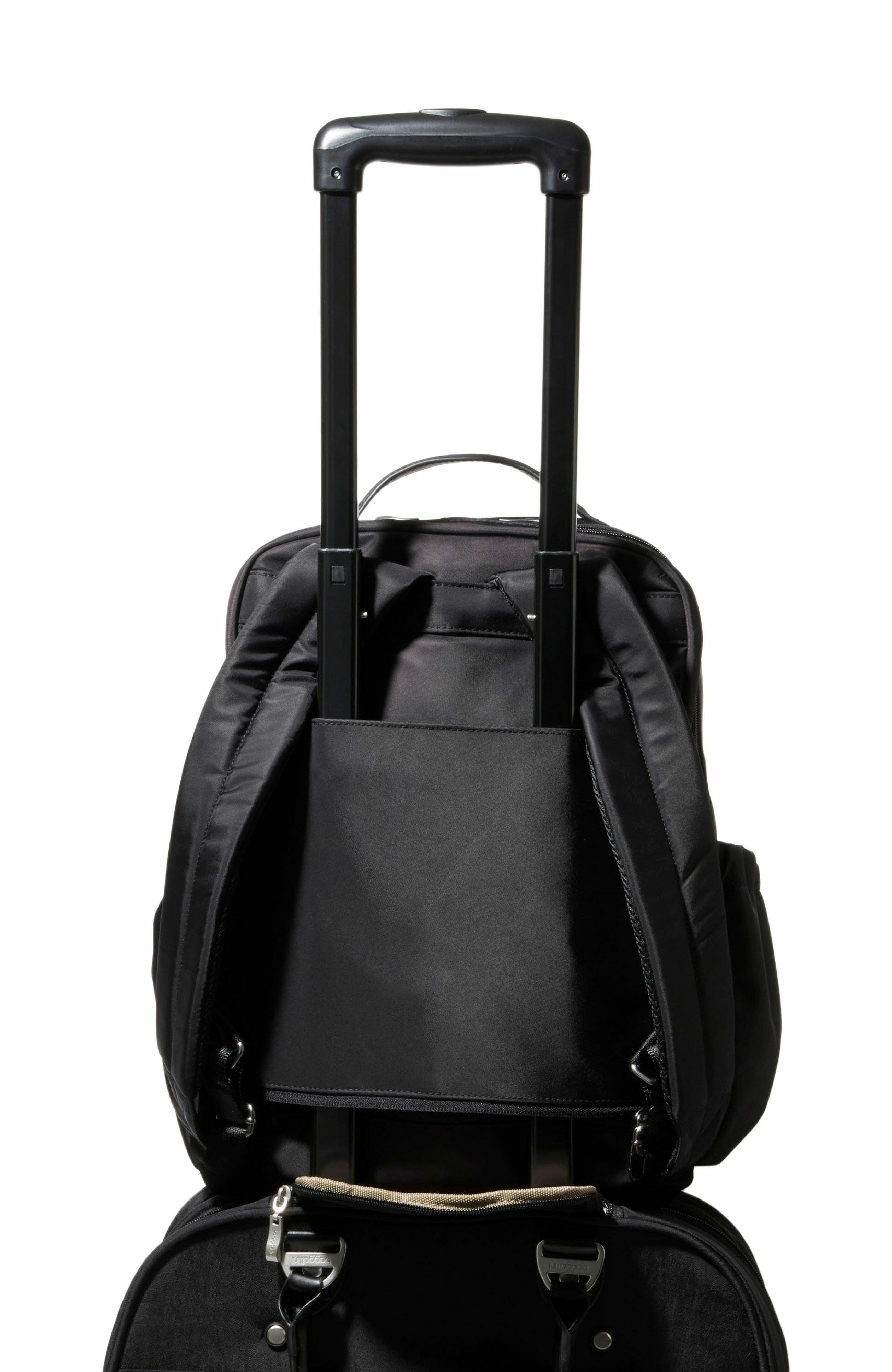 BAGGALLINI Tribeca Expandable Laptop Backpack, Alternate, color, Black Twill