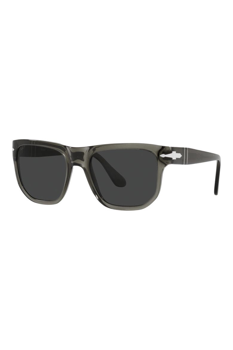 55mm Polarized Square Sunglasses, Alternate, color, GREY