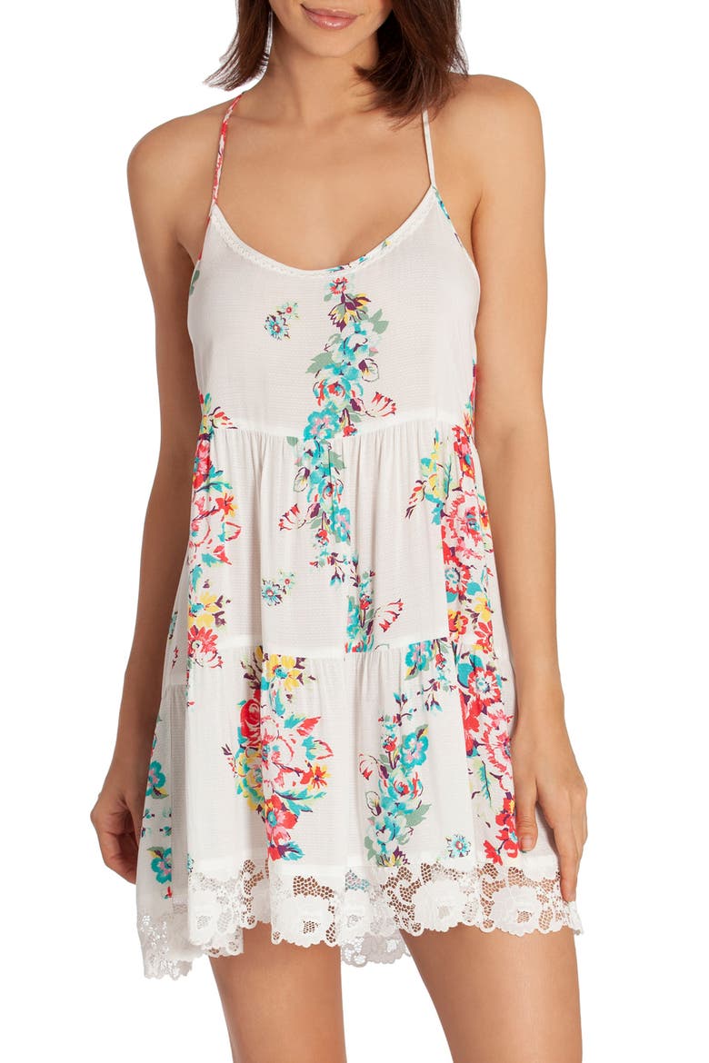 Kokomo Chemise, Main, color, IVORY GROUND FLORAL PRINT
