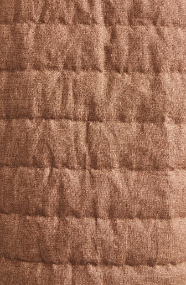 Herno New Linen Quilted Down Jacket, Alternate, color, 2240 Tobacco