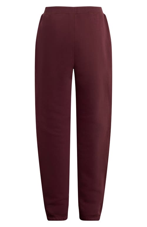 Favorite Daughter The Fatigue Sisters Cotton Blend Joggers In Burgundy