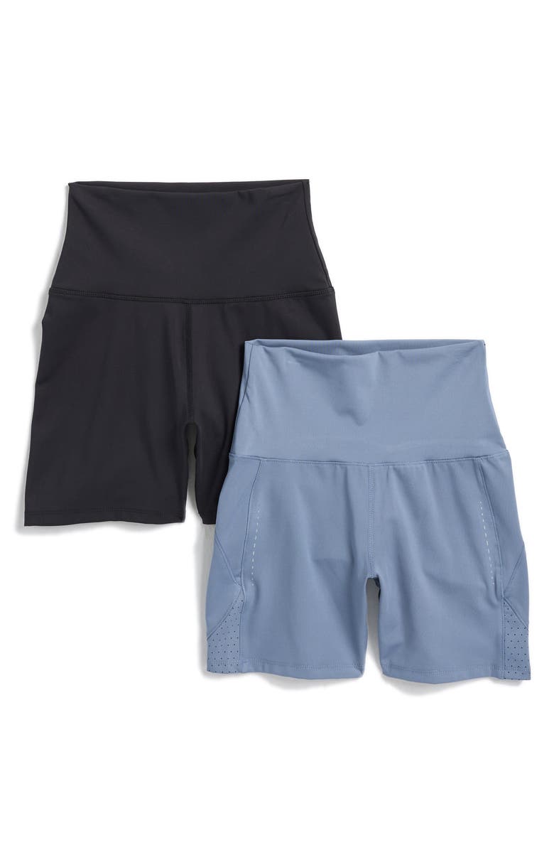 MARIKA Misha 2-Pack High Waist Active Shorts, Main, color,