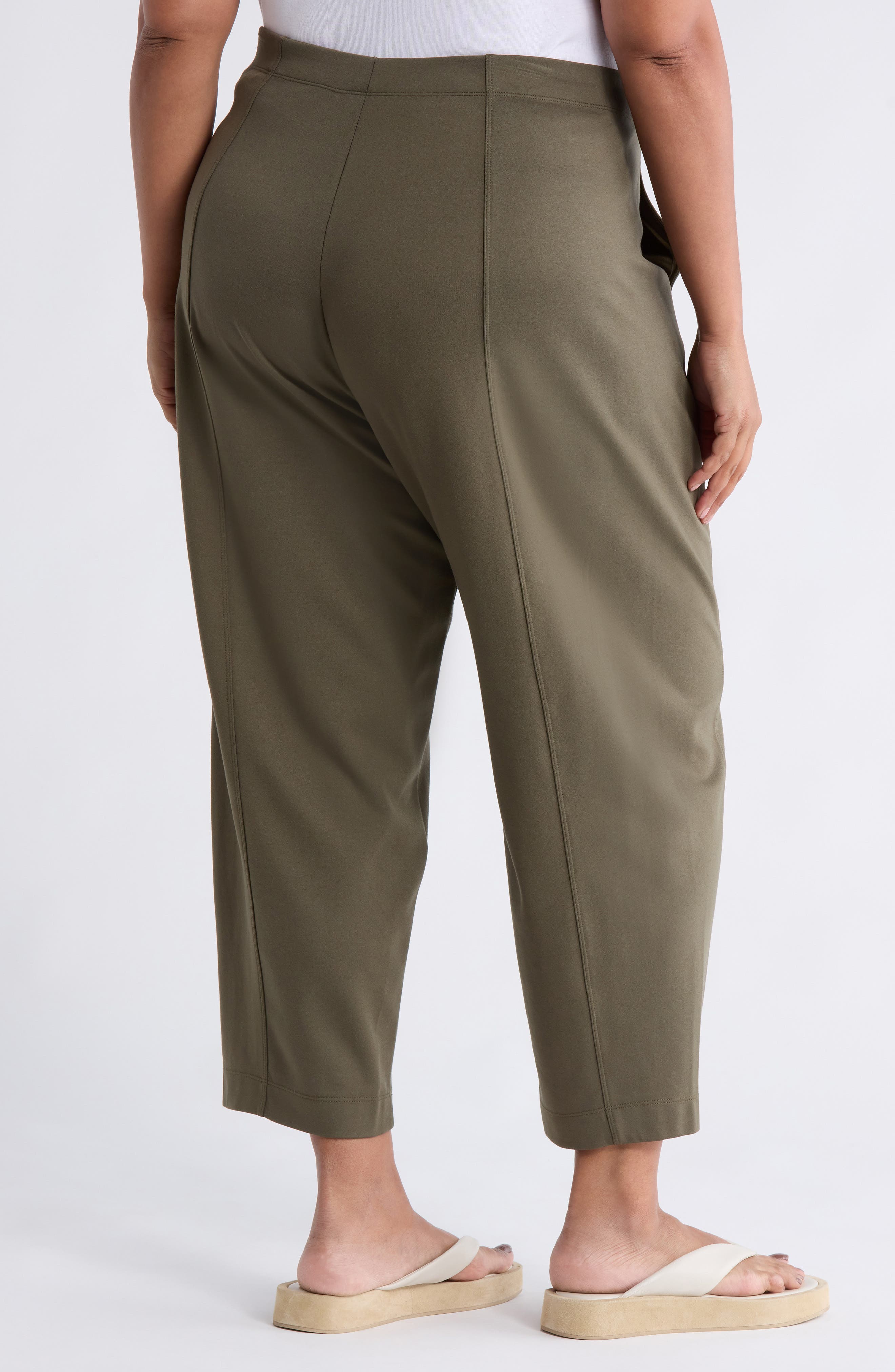 Ponte Barrel Leg Pants - image 4
