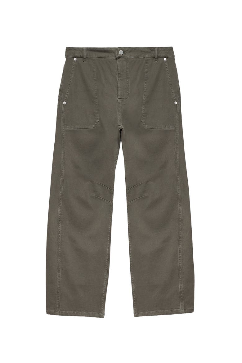 Utility Barrel Jeans, Alternate, color, Khaki