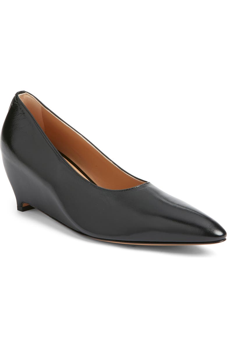 Maison Margiela Wedge Pointed Toe Pump, Main, color, Black