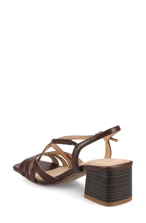 JOURNEE COLLECTION JOURNEE COLLECTION SHYLA BLOCK HEEL SANDAL 