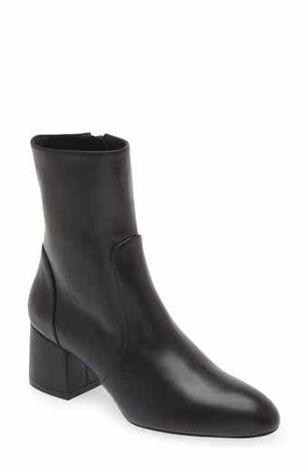Stuart Weitzman Flareblock 60 Zip Bootie